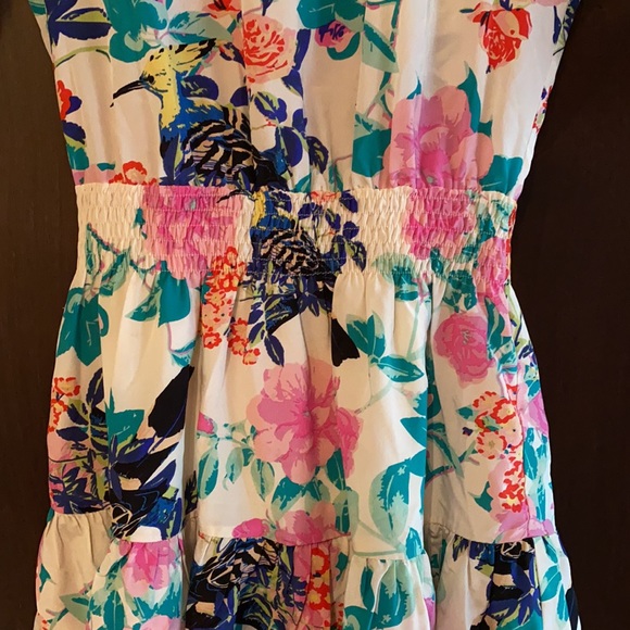 Yumi Kim Floral Silk Dress - Picture 4 of 6